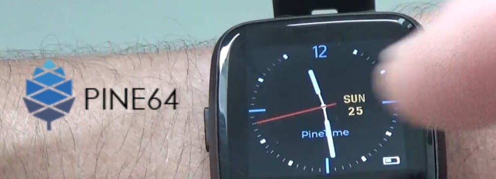 PineTime, la smartwatch open source !